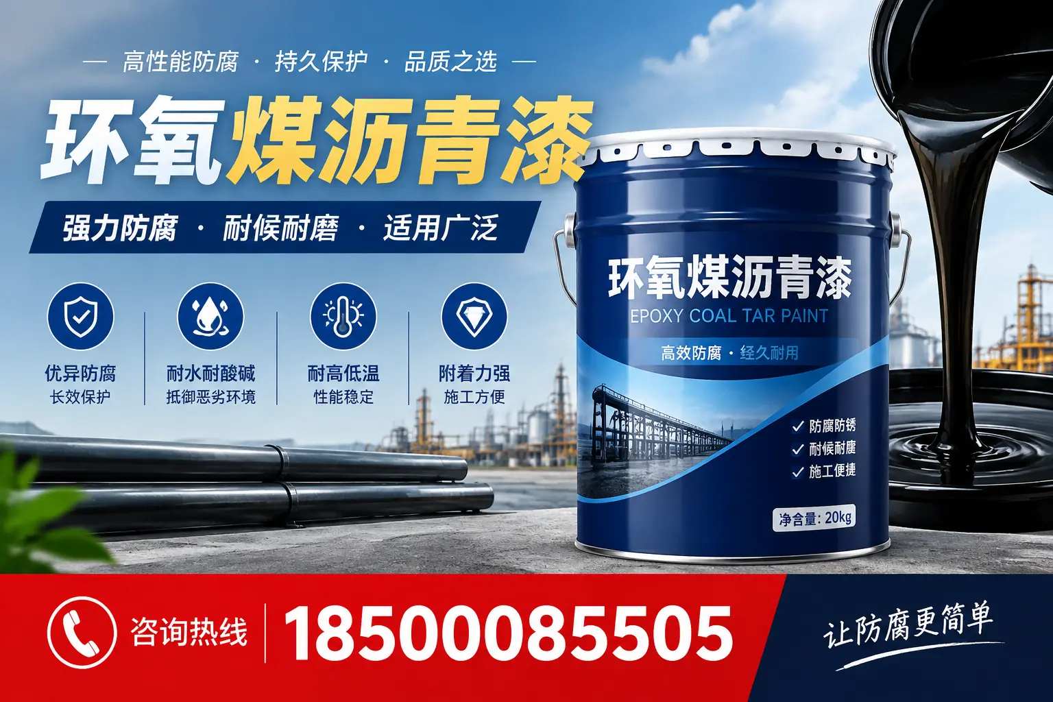 环氧煤沥青漆在不同气候条件下的表现分析，榆林适用性
