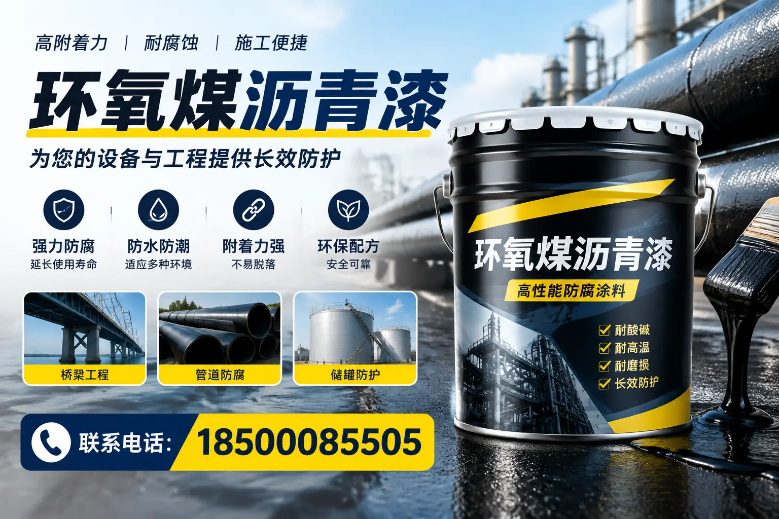 环氧煤沥青漆与其他涂料的对比分析，助力榆林企业决策